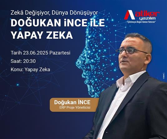 Doğukan İnce ile Yapay Zeka Semineri